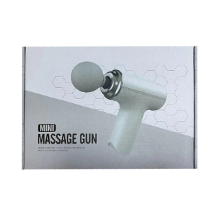 ماساژور برقی تفنگی مدل MG_203 با موتور Brushless، توان 30 وات، باتری 3200 میلیآمپر ساعت، 4 سری ماساژ، نشانگر LED، ماساژ لرزشی و ضربهای برای تسکین درد و رفع گرفتگی عضلات